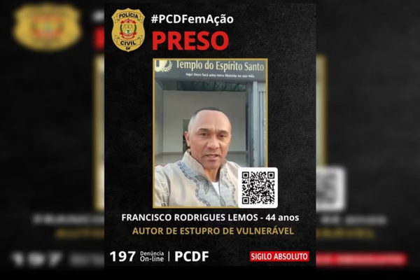 Polícia investiga denúncias contra pastor Crédito: Reprodução / Metrópoles