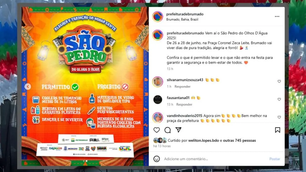 Reprodução/Prefeitura de Brumado