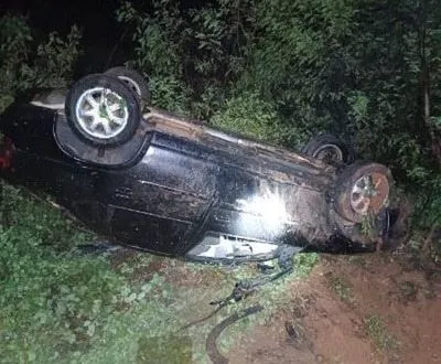 Homem fica ferido em acidente no cruzamento da BR-030 com a BA-263 em Palmas de Monte Alto