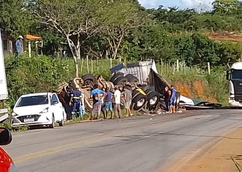 Acidente na BR-030, em Caetité
