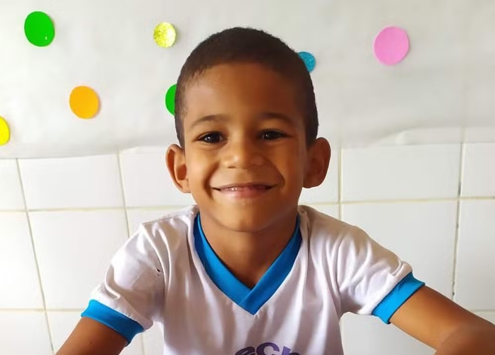 Menino de 8 anos morre ao cair de bicicleta e bater a cabeça na Bahia Crédito:Whatsapp