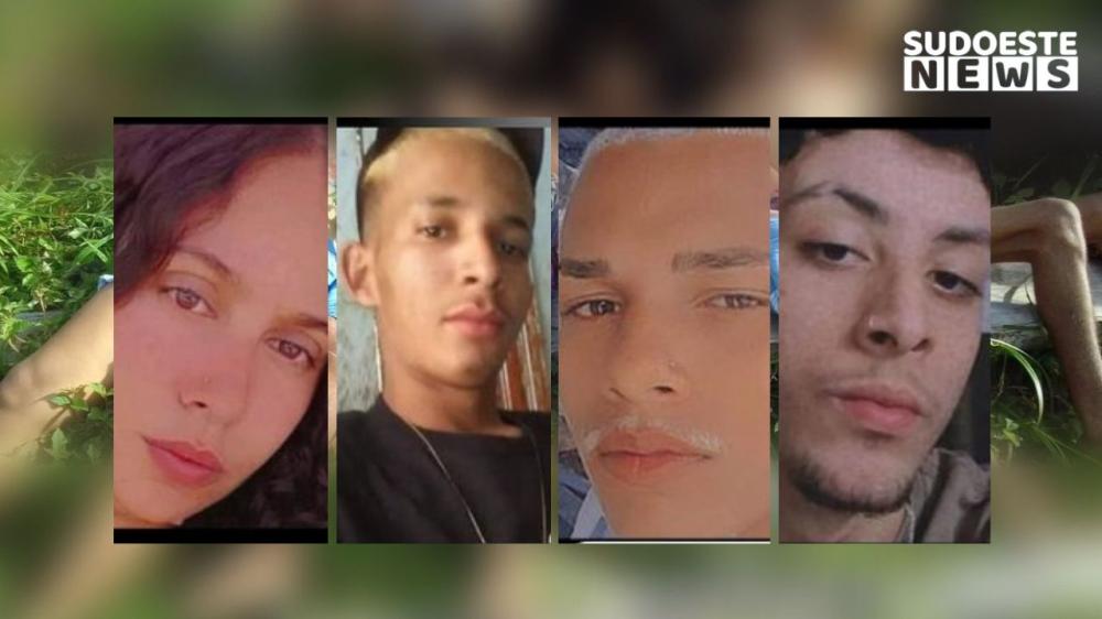 Corpos de jovens executados em Barro Preto/Arquivo Pessoal