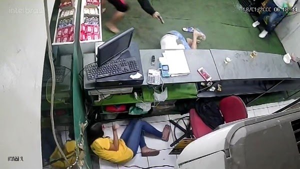 Reprodução/ Câmera de segurança