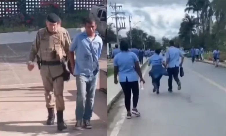  Suspeito é preso após golpear três colegas de trabalho com canivete - Foto; Reprodução